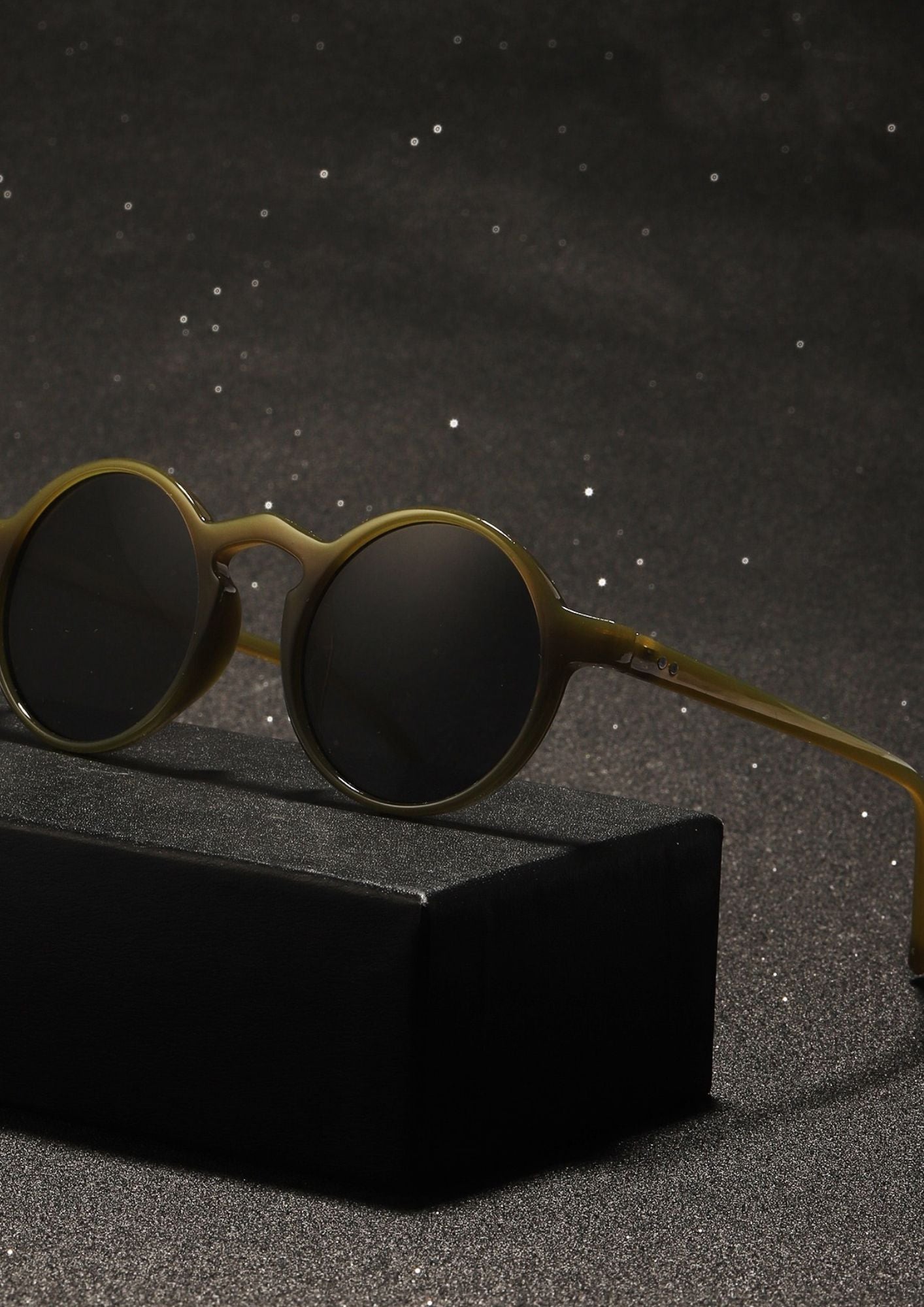 Lentes de sol vintage - Marco redondo