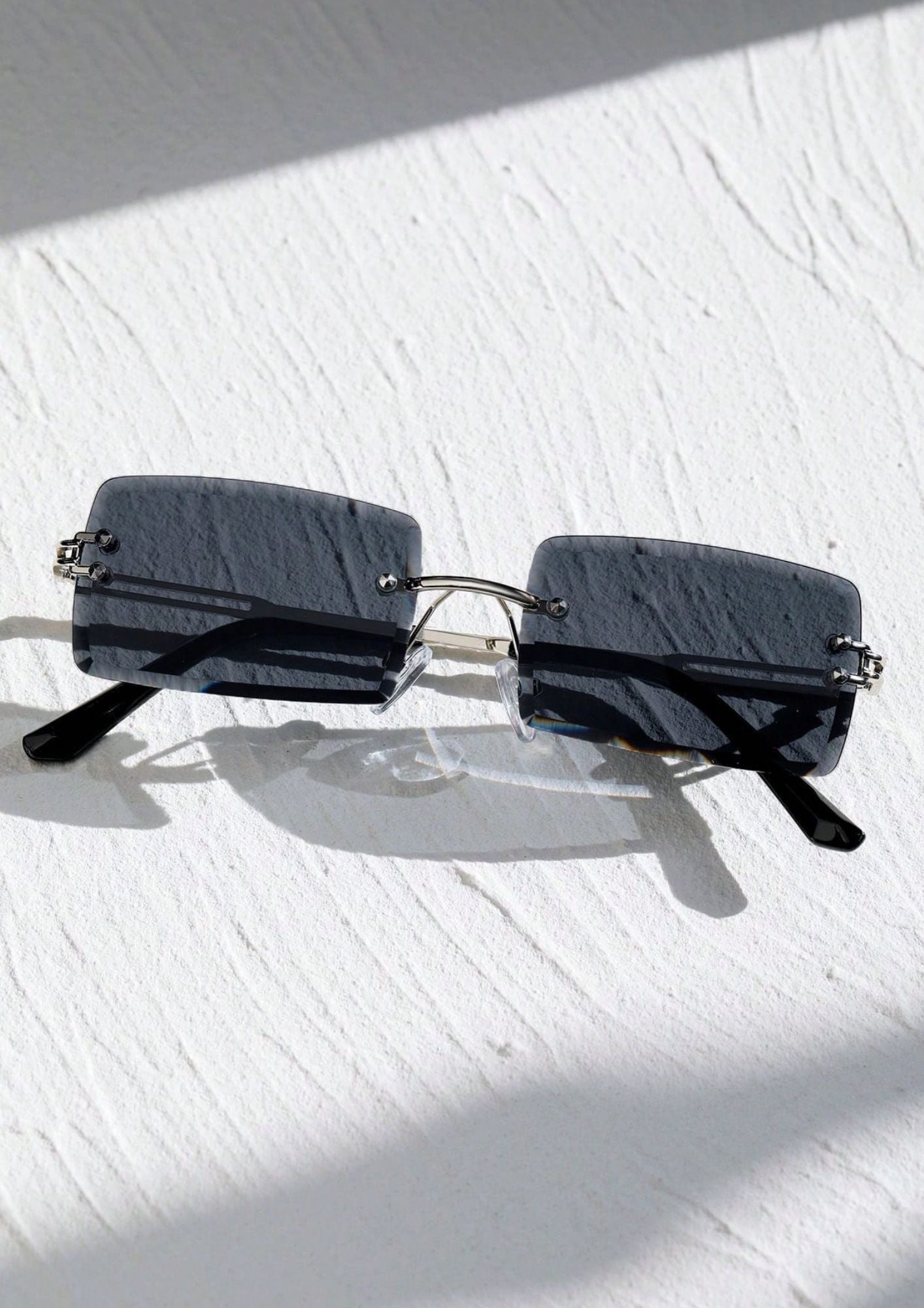 Lentes de sol - vintage - rectangular