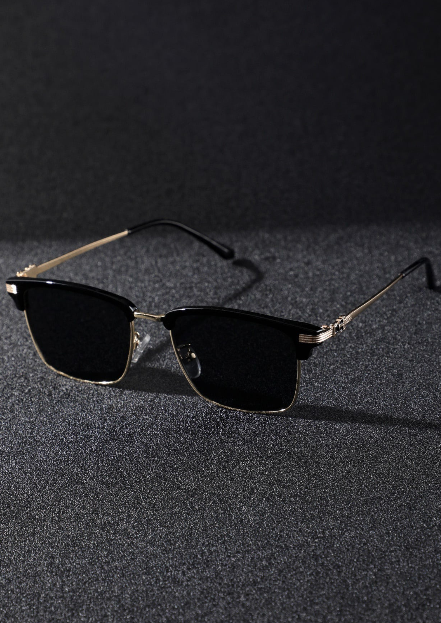Lentes de sol minimalista - Verde - Negro