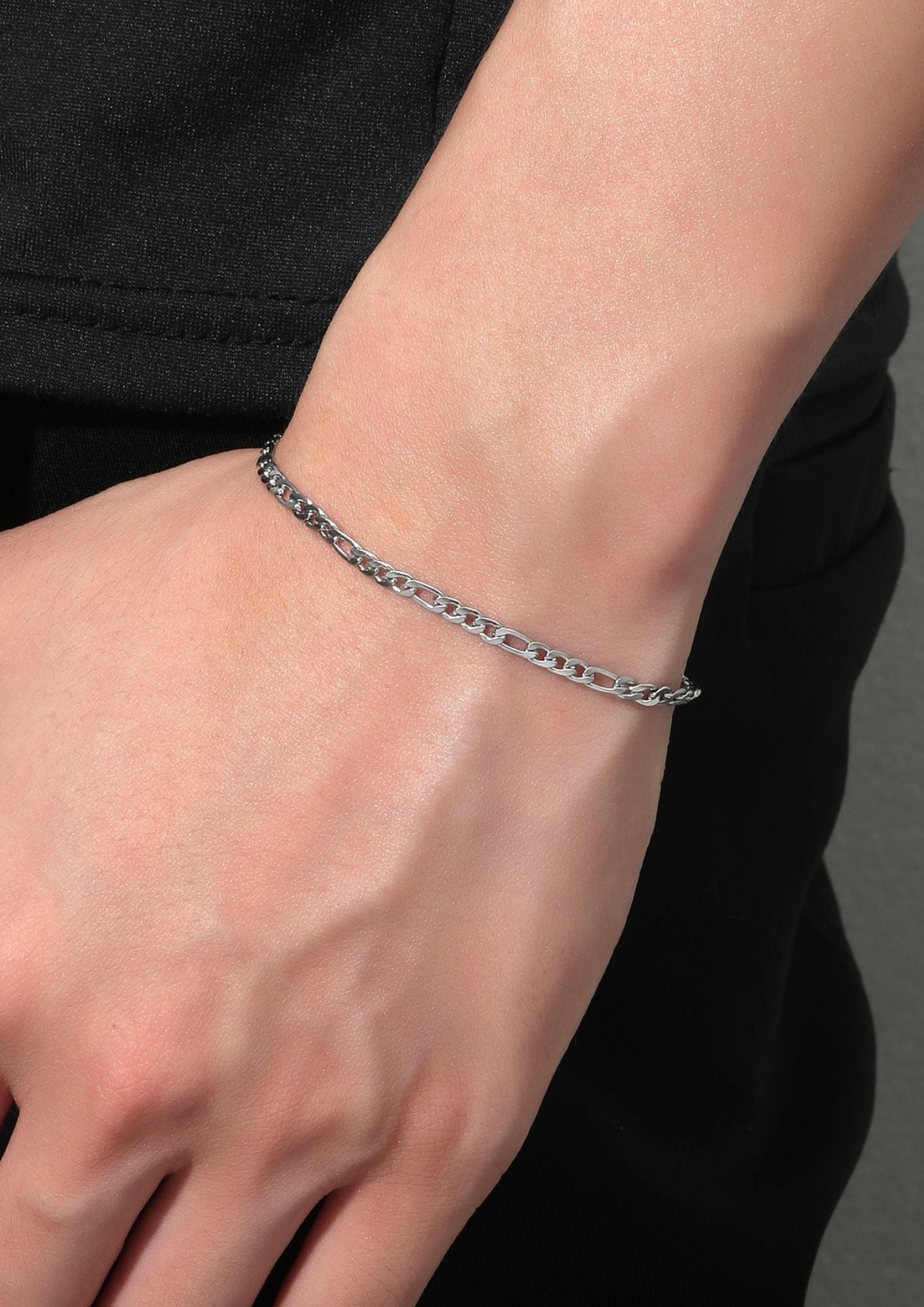 Pulsera figaro 3mm