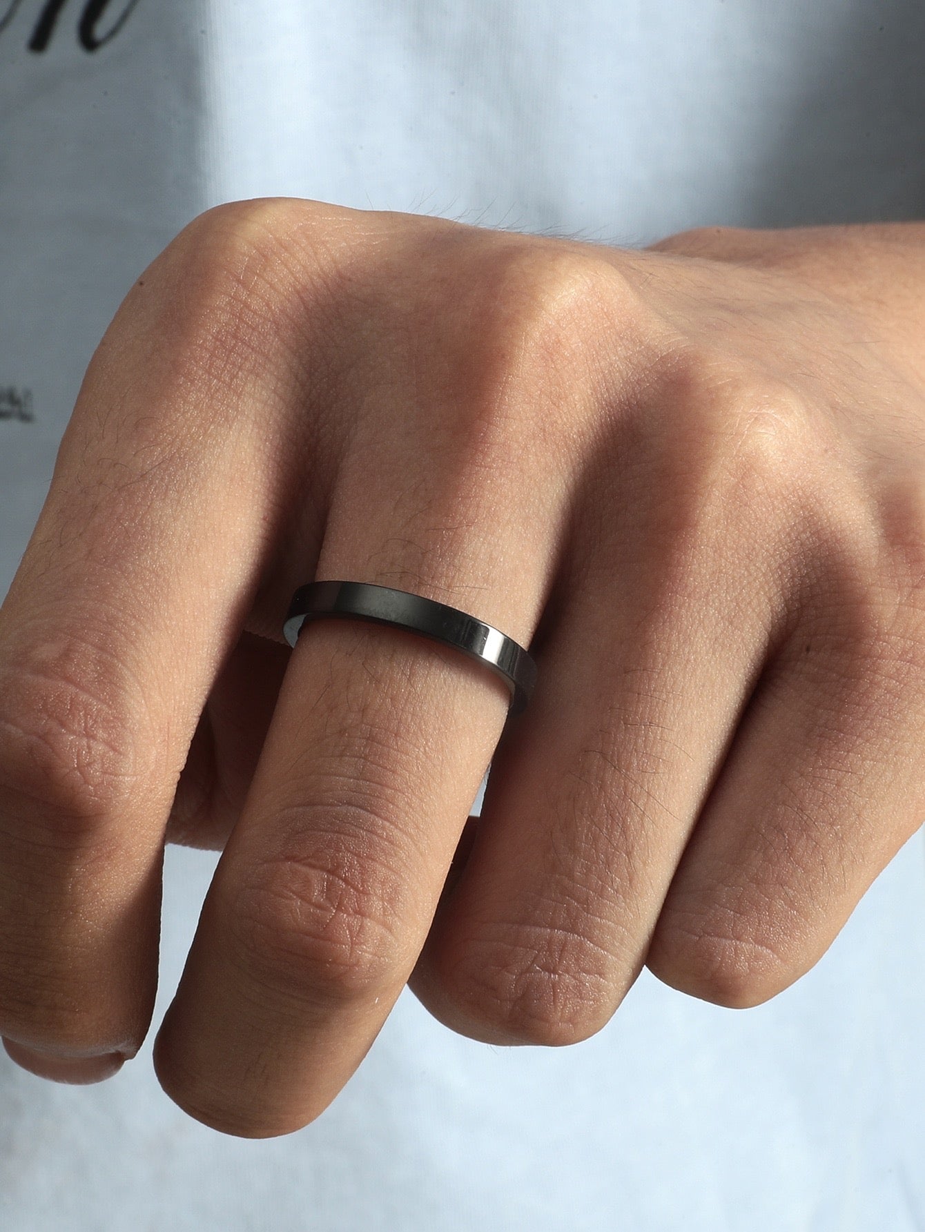 Anillo minimalista 3mm