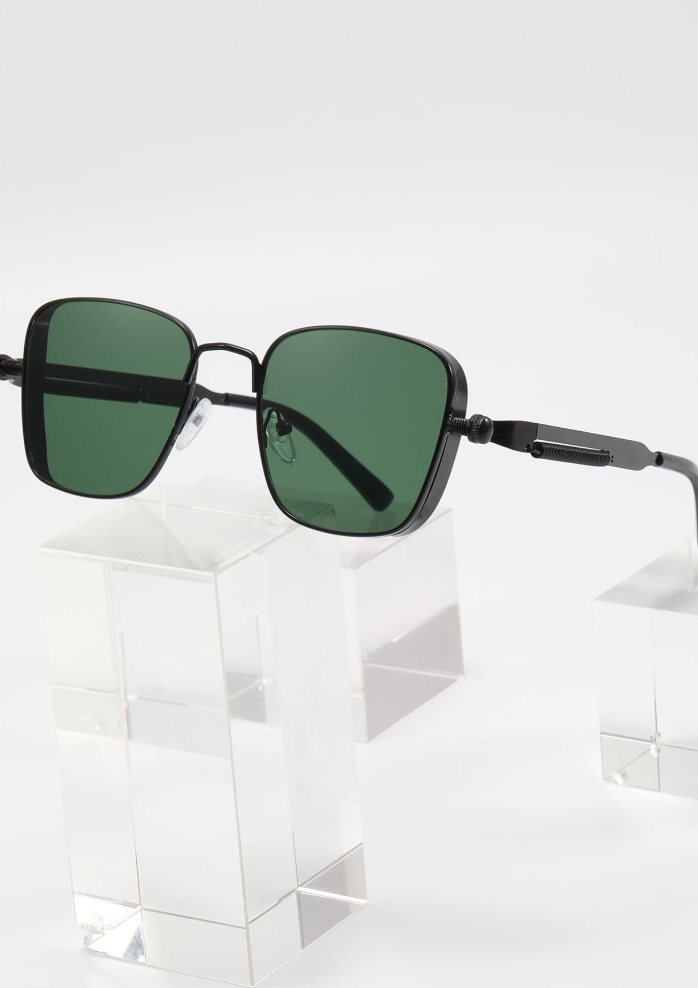 Lentes de sol retro negro