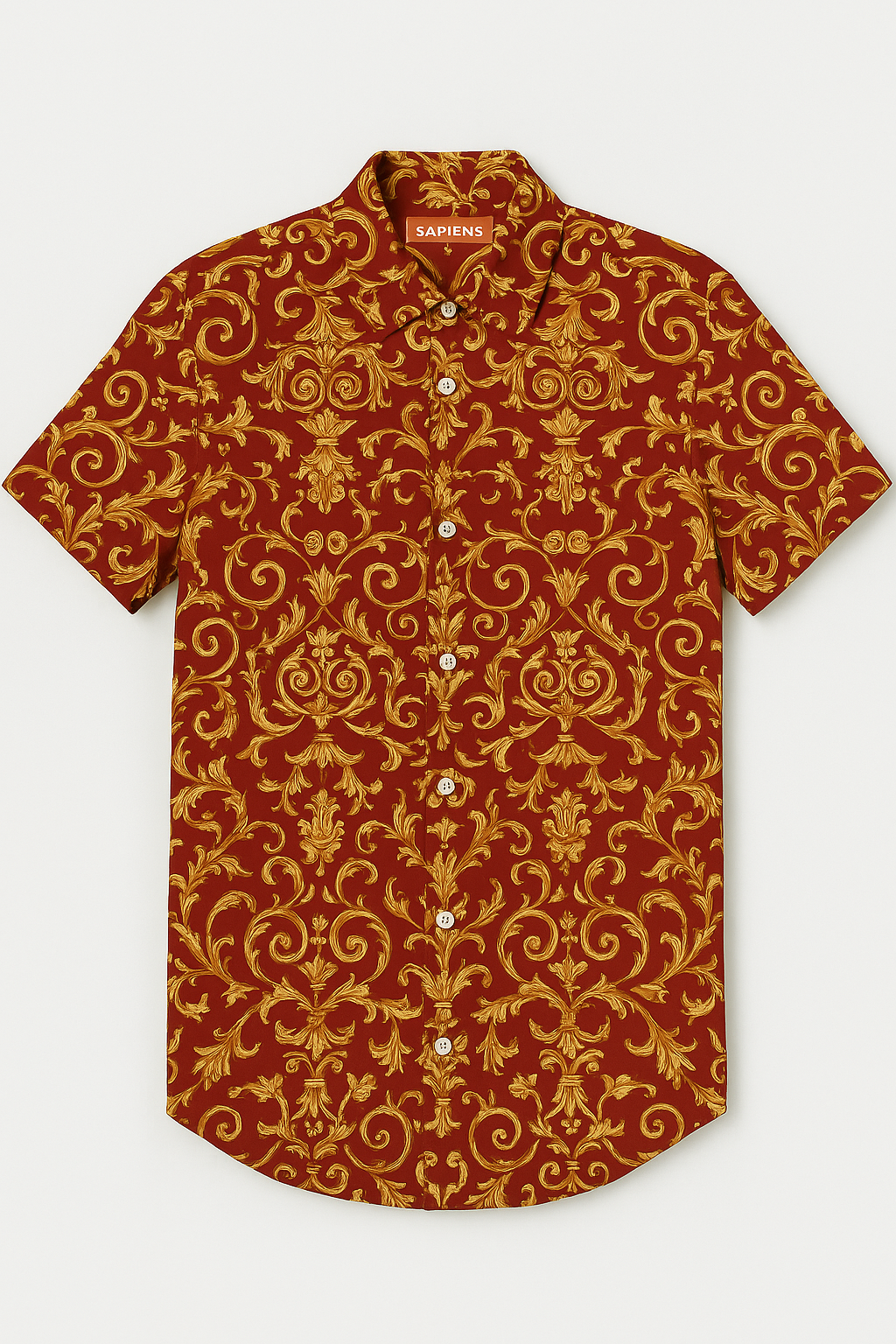 Camisa Sapiens relaxed estampada