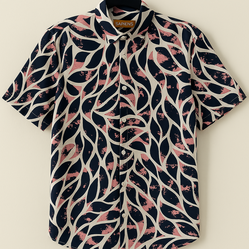 Camisa sapiens relaxed estampada