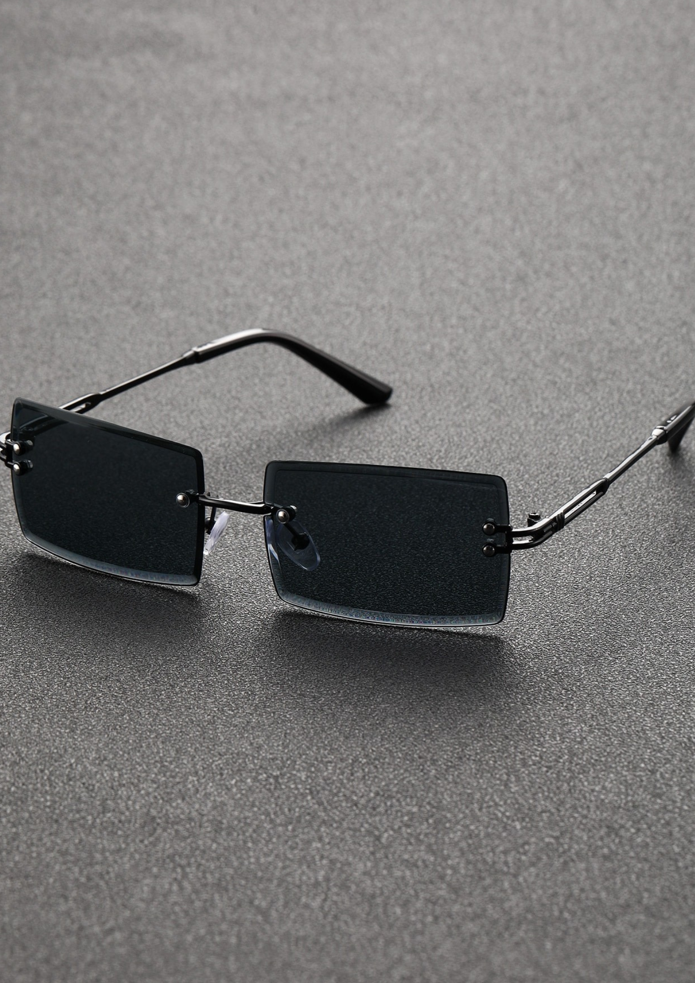 Lentes de sol - vintage - rectangular