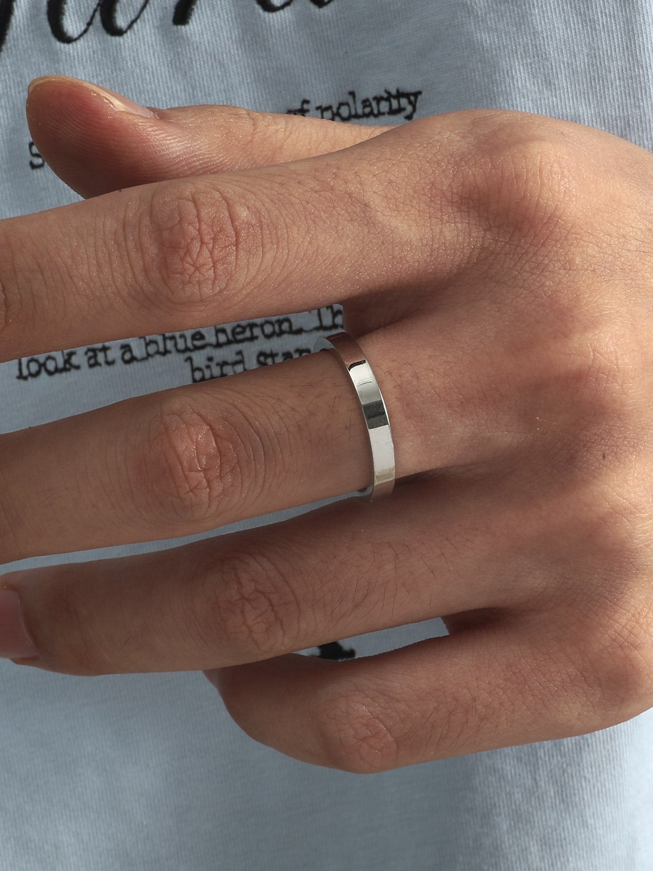 Anillo minimalista 3mm