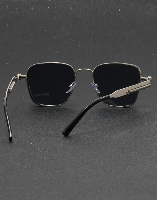 Lentes de Sol guillermo plateado