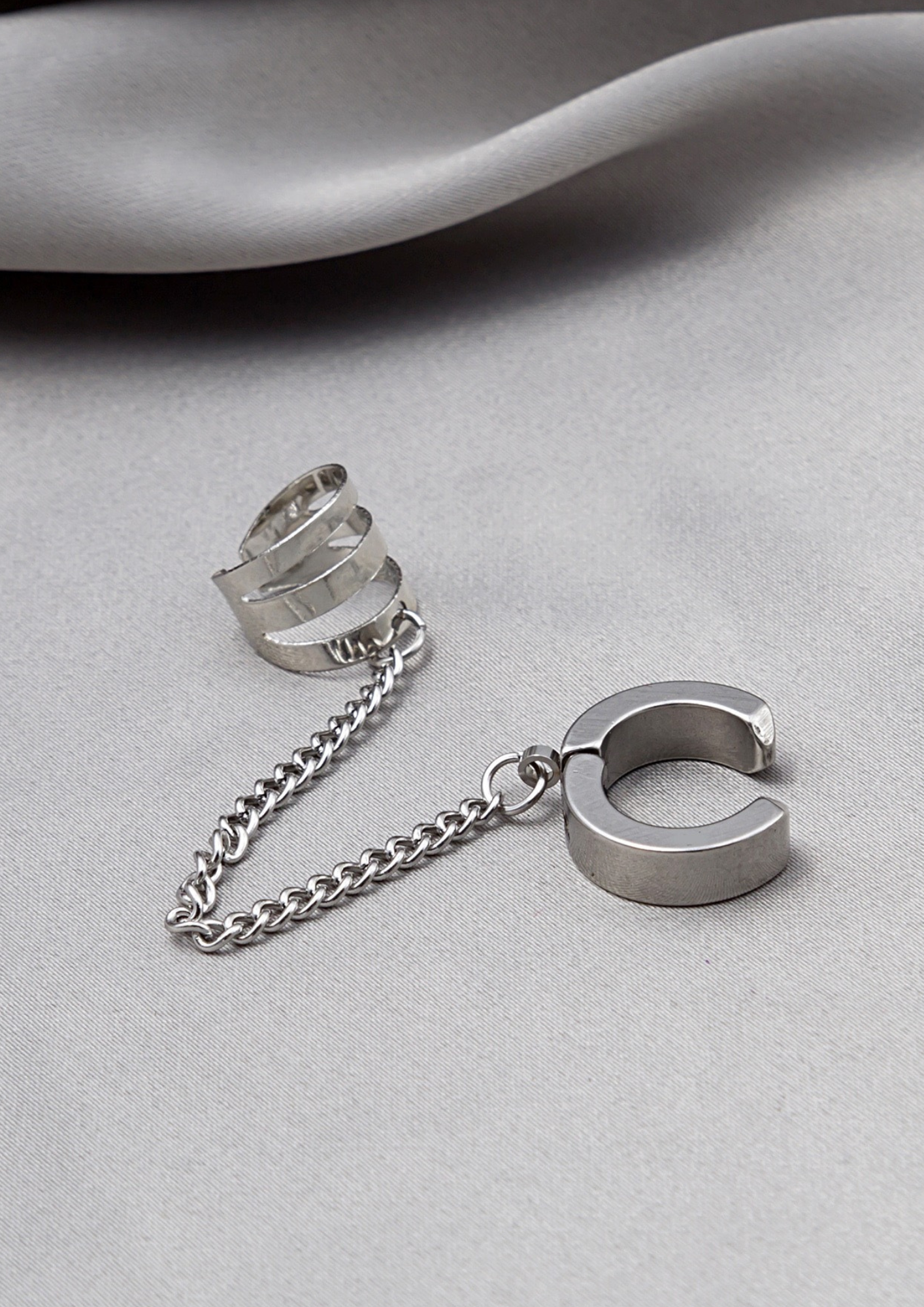 Earcuff con cadena