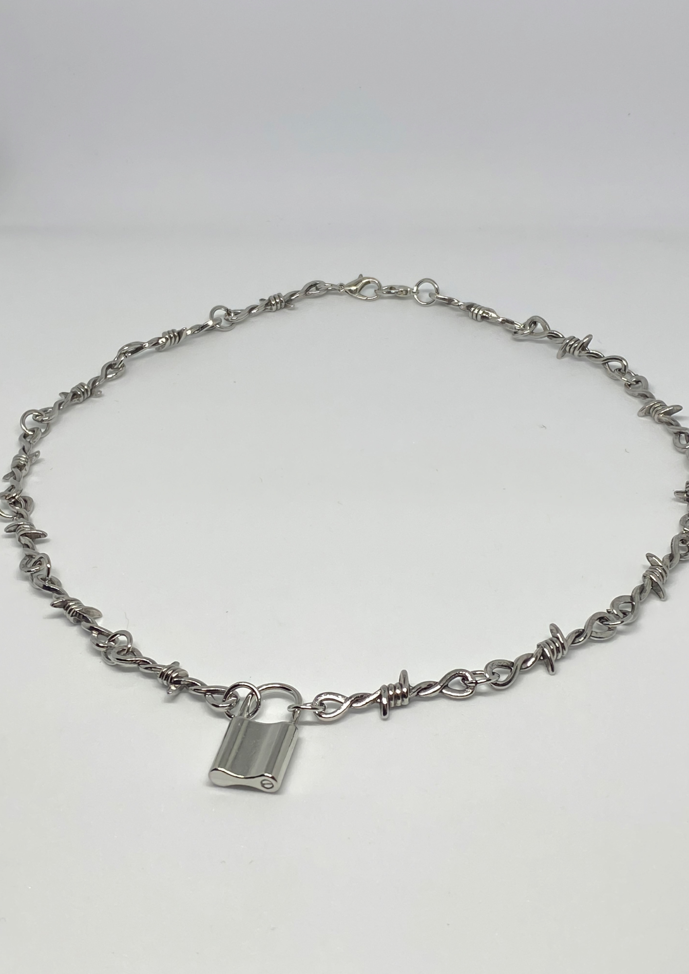 Collar punk - Candado