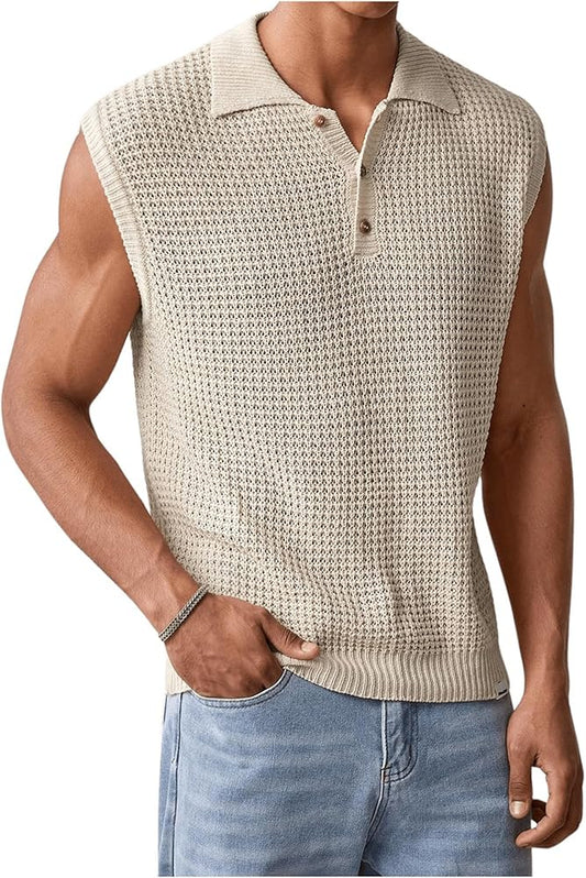 Camisilla x tejida beige