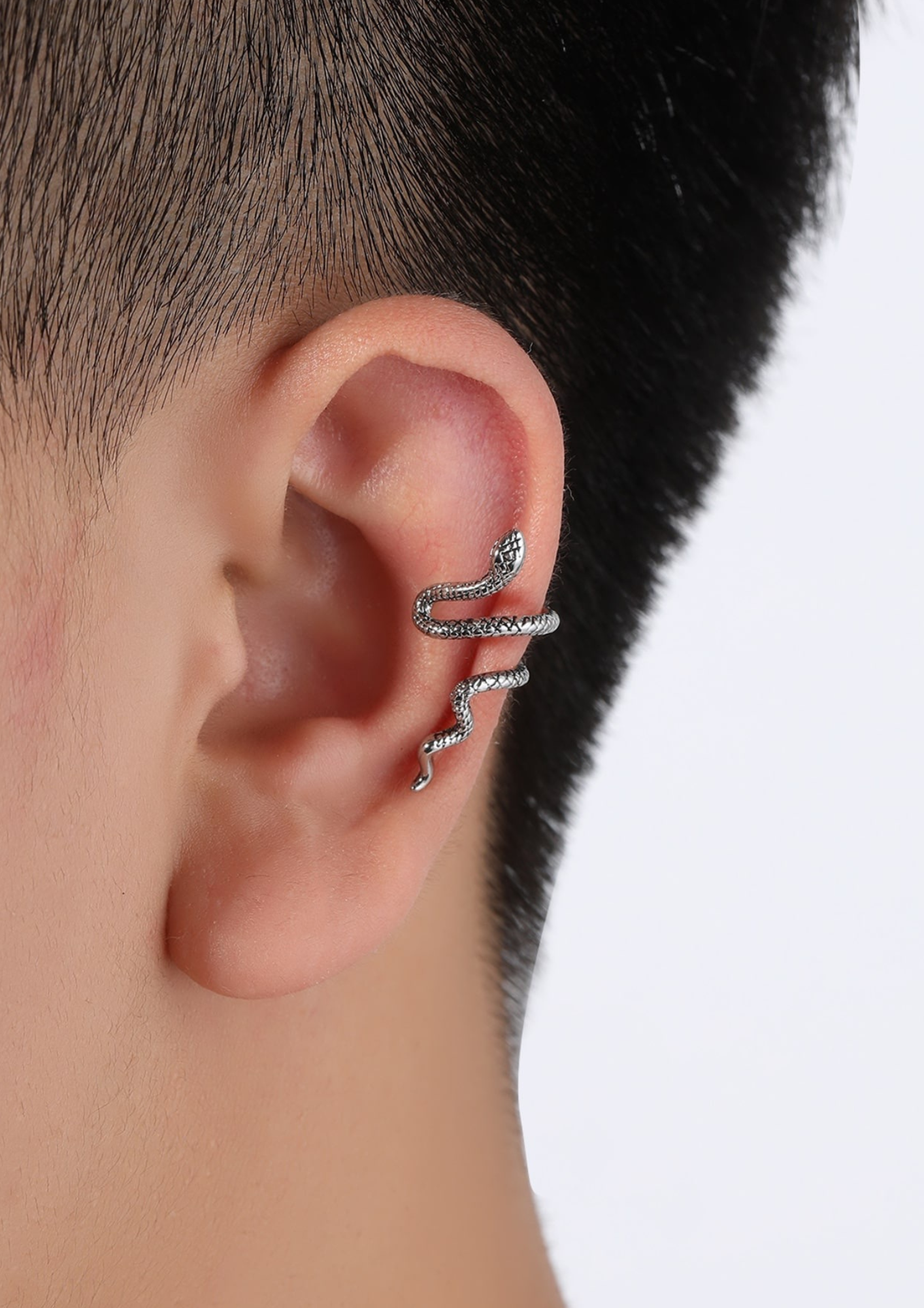 Earcuff de serpiente