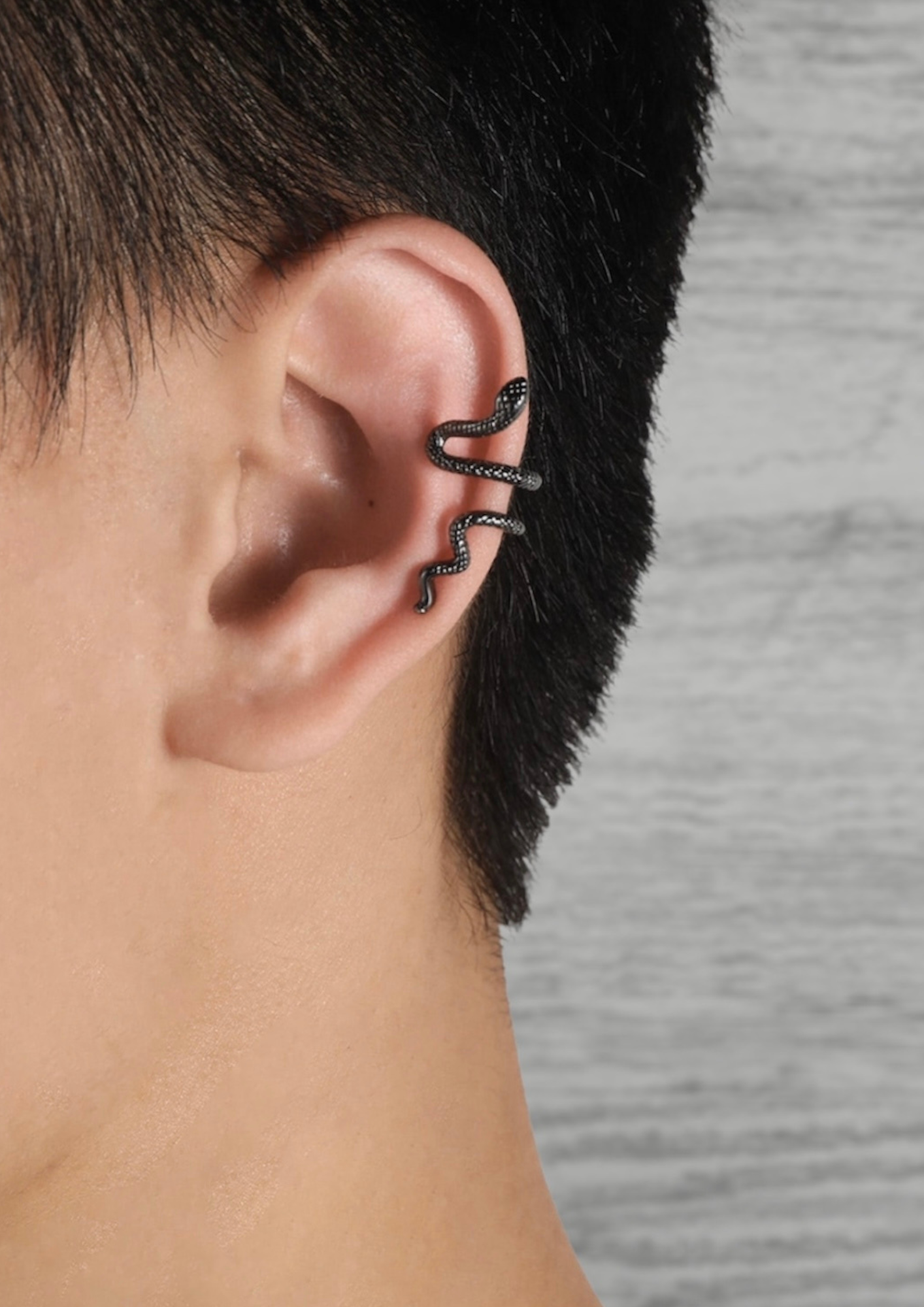 Earcuff de serpiente