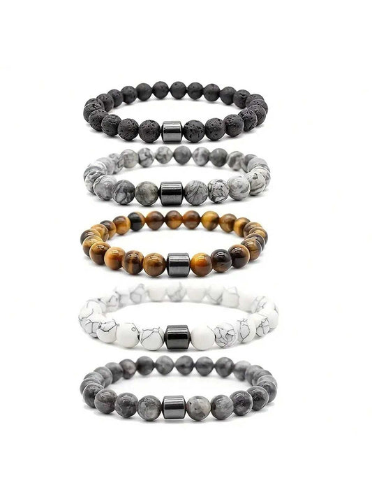 Pulsera de piedras naturales
