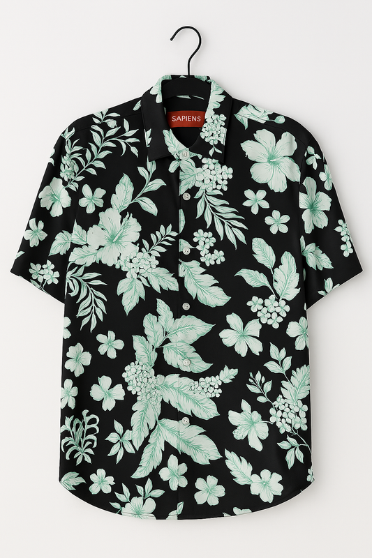 Camisa Sapiens relaxed estampada