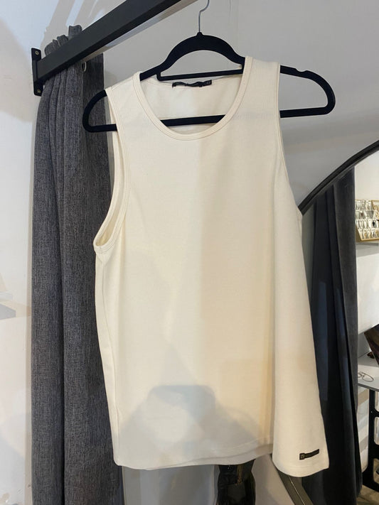 Camisilla Basica color crema